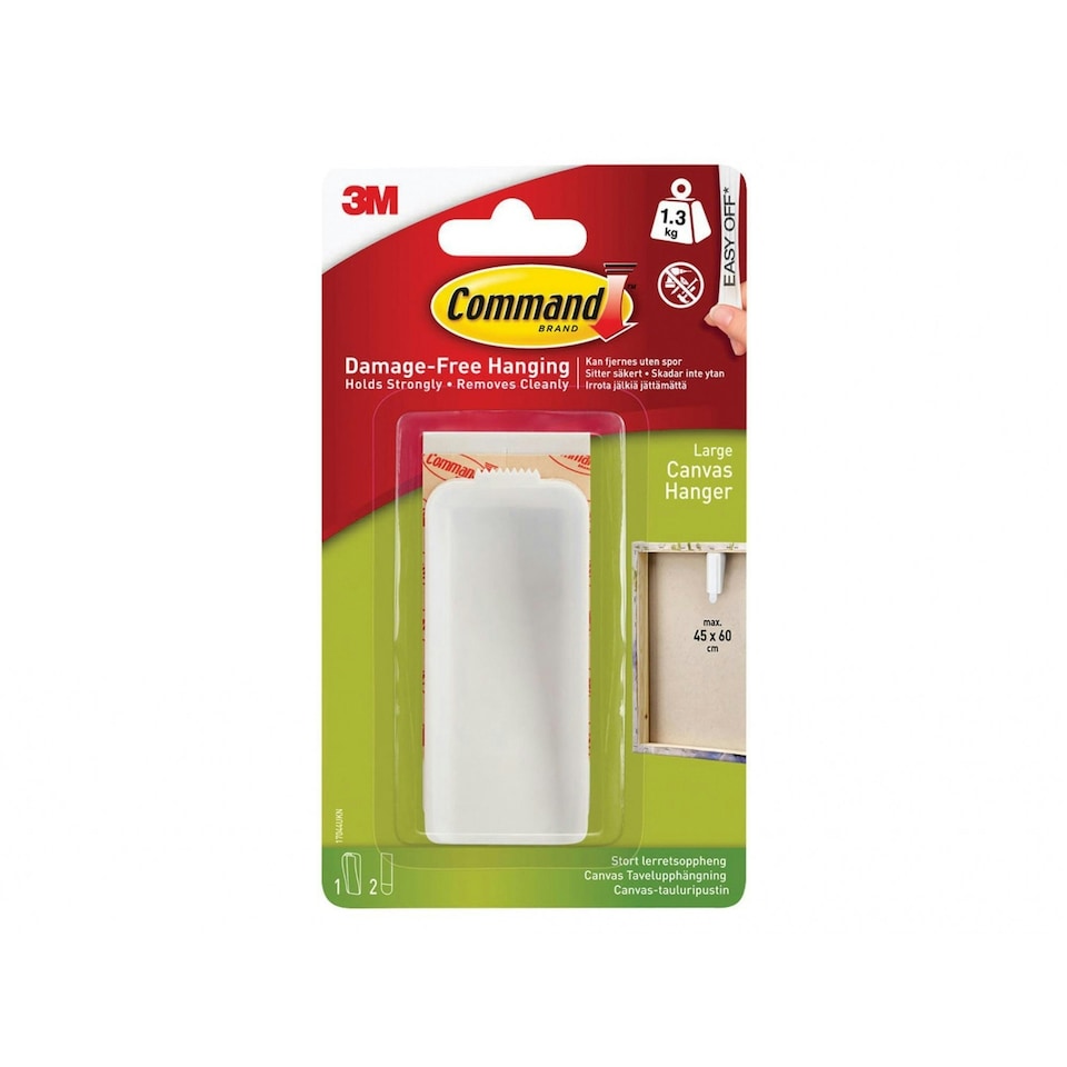 Command Canvas Hanger - Multi Colour - Large