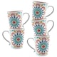 image 1 of Rio Medallion Melamine Mugs - Set of 5 | Multi
