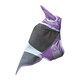 image 1 of Shires Deluxe Horse Fly Mask With Ears & Nose - Purple - Pony