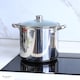 image 6 of Buckingham Deep Stock Pot Stainless Steel with Glass Lid 28 cm , 13.5 Litre