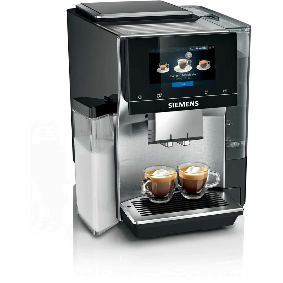 image 1 of Siemens Fully Automatic Coffee Machine - Stainless Steel TQ717GB3