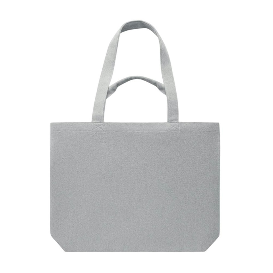 image 1 of MidOcean Maldi Beach Canvas Shopper Bag - Grey - One Size | Grey