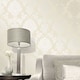 image 2 of Fine Decor Quartz Damask Textured Wallpaper - Gold - 10m x 52cm Gold