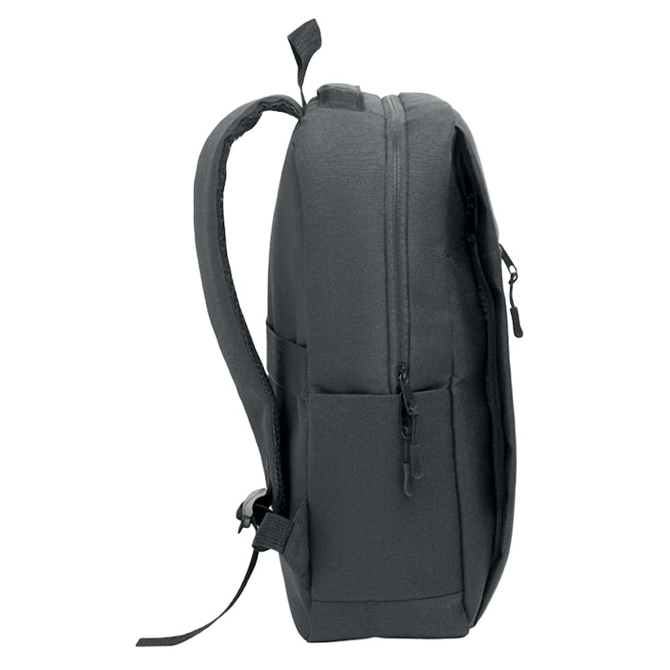 image 1 of MidOcean Akraos Slim Laptop Backpack - Stone Grey - One Size Black