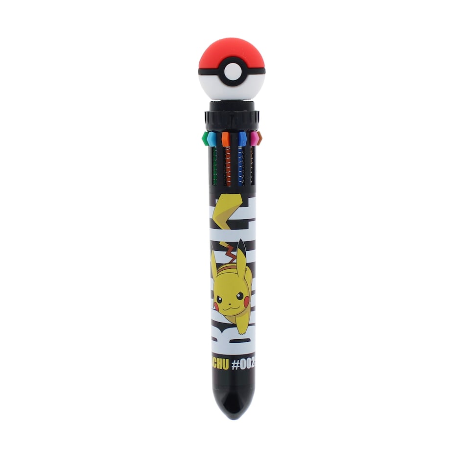 image 1 of Pokemon 10 Colour Spinny Pen