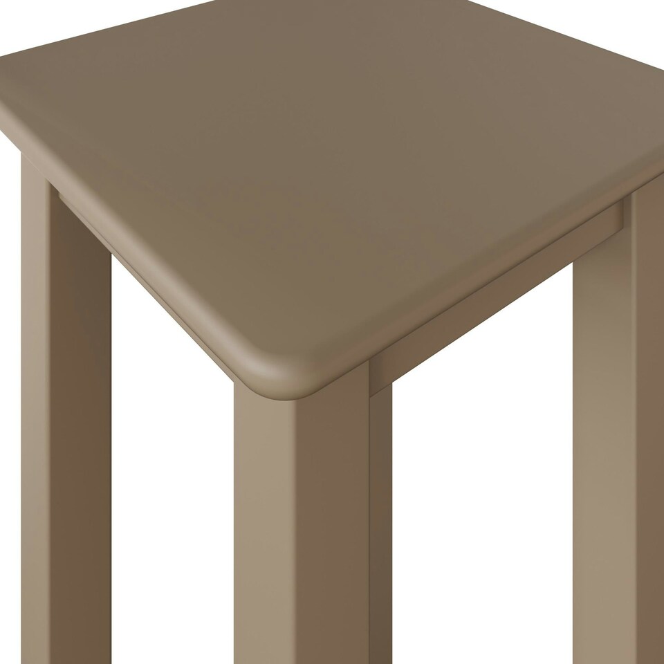 image 1 of Palma Side Table Plant Stand Putty Grey