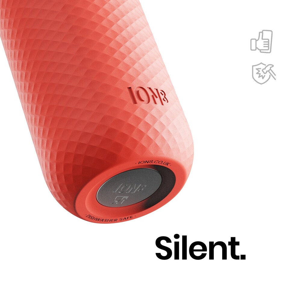image 1 of ION8 ROAM Insulated Steel Water Bottle, Rubberised Ceramic, 320ml / 11oz