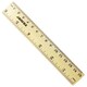 image 1 of Pack of 24 15cm Wooden Rulers by Janrax