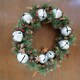 image 4 of 25cm Bells Stars and Pine Green Christmas Wreath