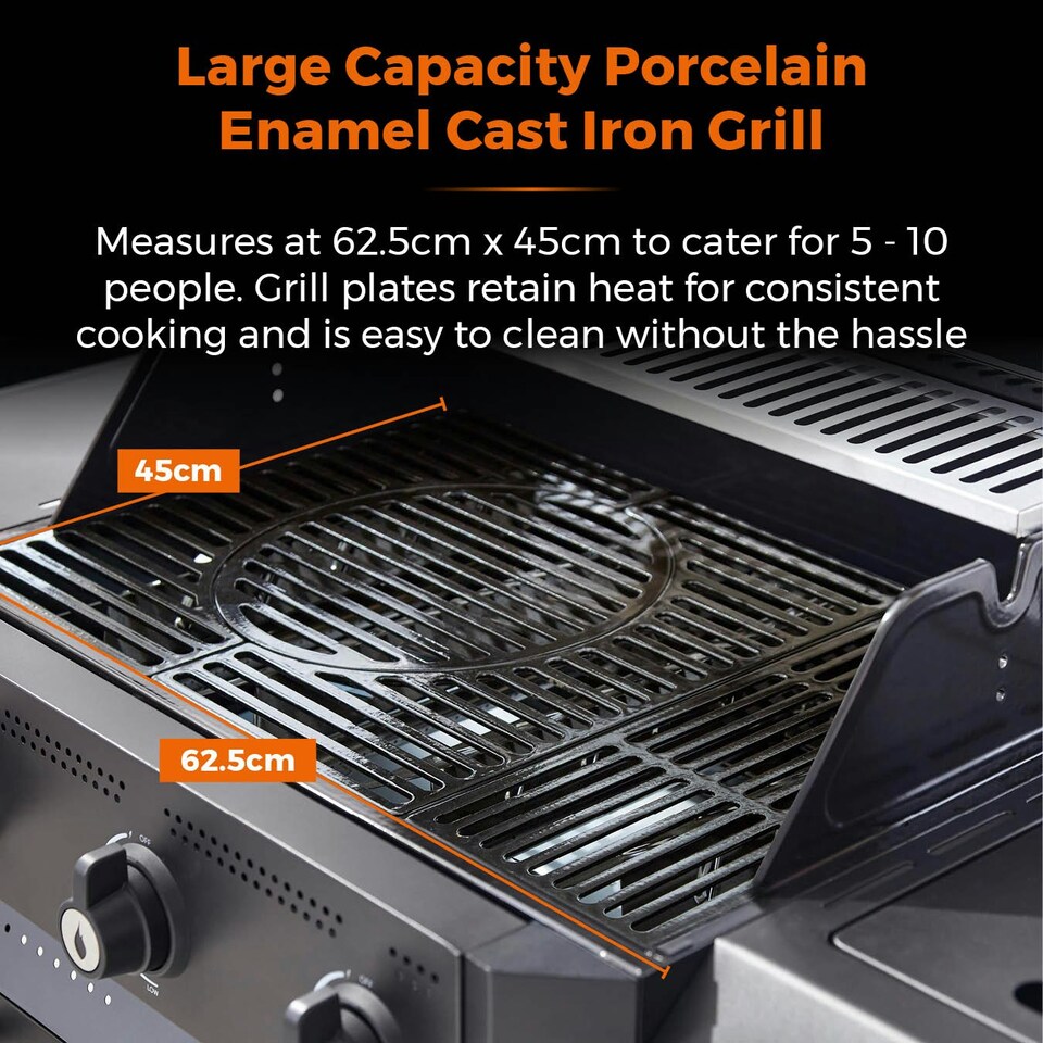 image 1 of Tower T978525 Stealth Pro Four Burner BBQ