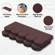 image 2 of Premium Asphalt Roof Shingles - Fish Scales Design 80 x 31.5 cm Weather Resistant Roofing Felt (25 Pcs)