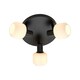 image 1 of Milford Mini 3-Rondel | Ceiling light | Black Black | Black