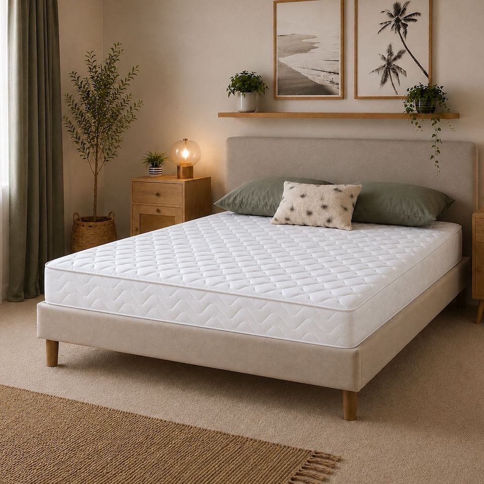 image 1 of CoolTouch Essentials 18cm Spring Mattress Soft Feel