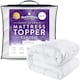 image 1 of Slumberdown Sleep Soundly Mattress Topper, 2.5cm, Single | White | Single