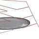 image 4 of Rowan Copper Plated Corner Plate Rack Gold