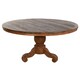 image 6 of Dining Table Home ESPRIT Natural Teak 160 X 160 X 78 cm N/A