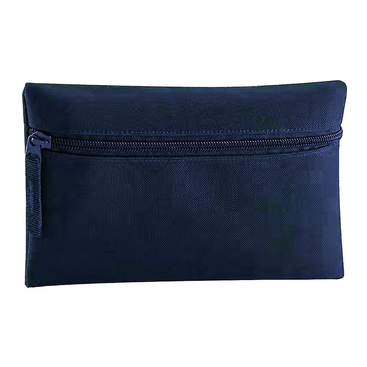 Quadra Classic Zip Up Pencil Case - French Navy - One Size