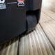 image 5 of 75L Heavy Duty Trunk on Wheels Sturdy, Lockable, Stackable and Nestable Design Storage Chest with Clips in Black