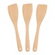 image 1 of Argon Tableware Wooden Spatulas - 30cm - Pack of 3