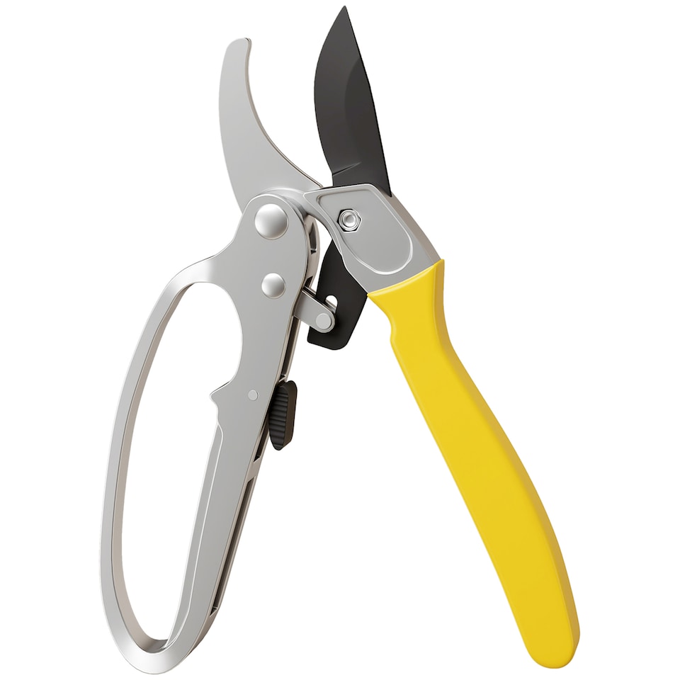 image 1 of Outsunny Garden Secateurs, Pruning Shears Heavy Duty with Safety Lock