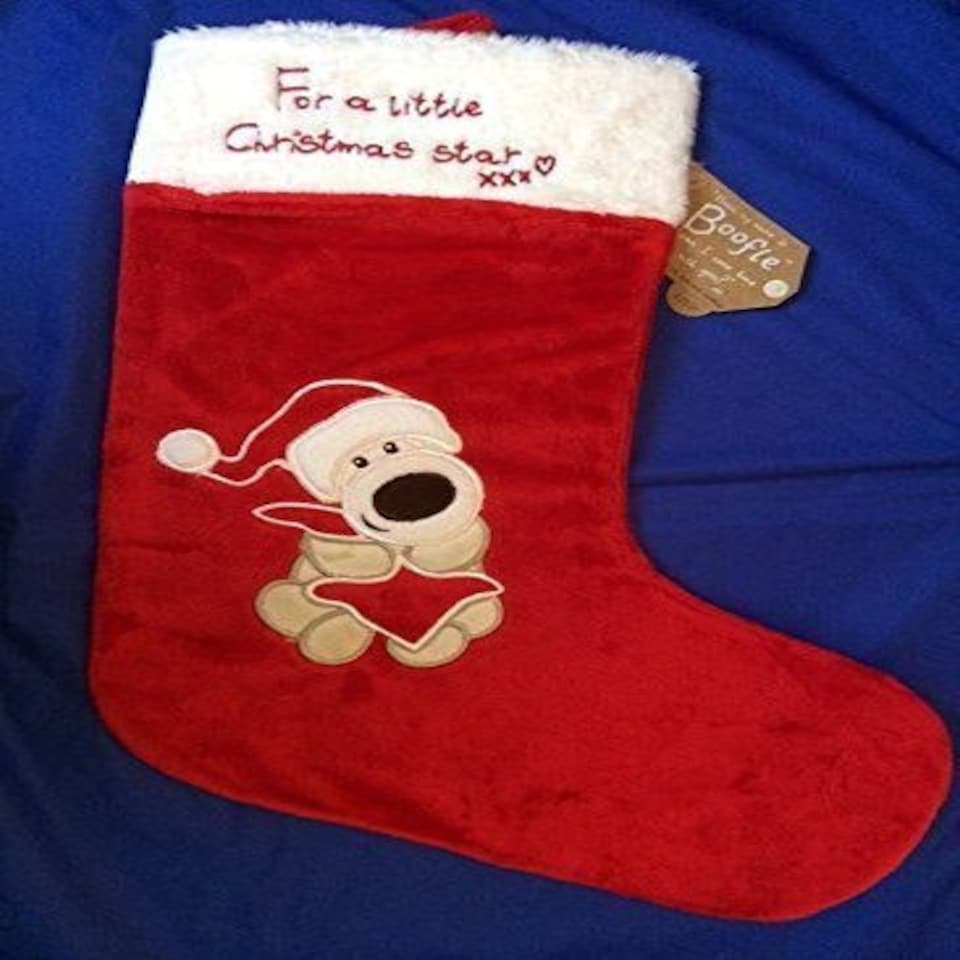 image 1 of Boofle - For A Little Christmas Star - Christmas Stocking