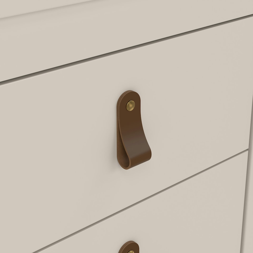 image 1 of Barcelona Bedside Table 2 Drawers in Cashmere N/A