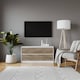image 4 of URBNLIVING 4 Drawer Wide Chest Of Drawers Bedroom Storage Unit | Multi | White Carcass + Oak Drawers