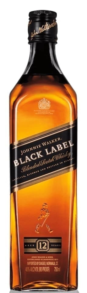 image 1 of Johnnie Walker Black Label Whisky & Truffles, Wooden Box 70cl 40% abv