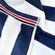 image 3 of Nautical Striped Beach Towel 70 x 140cm - 100% Cotton Blue | Navy Stripe | One size