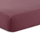 image 1 of Percale 10" Fitted Sheet 180 Thread Count - Plum - Super King