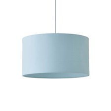 ValueLights Reni Duck Egg Blue Fabric Ceiling Lamp Shade (D)45cm | Blue
