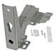 image 9 of SPARES2GO Integrated Door Hinge Pair compatible with Bauknecht Fridge Freezer 3362 3363 5.0 41,5 Silver