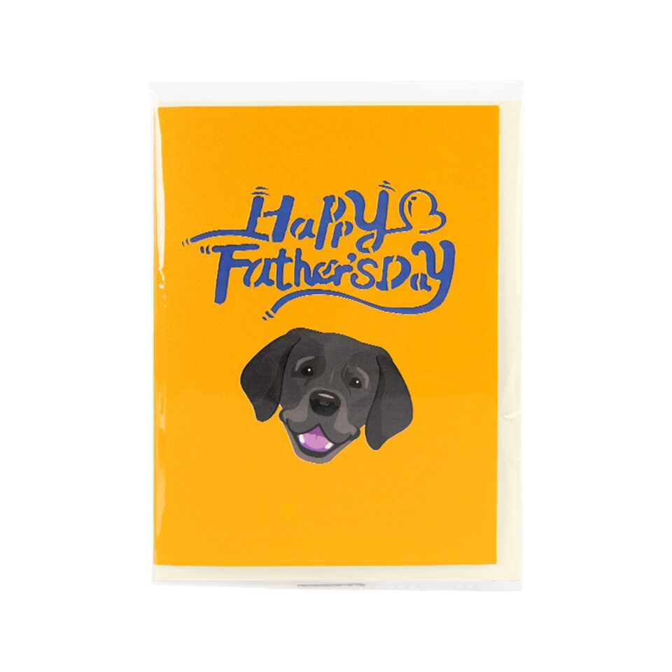 image 1 of Paws for Dad 3D Pop Up Father’s Day Card