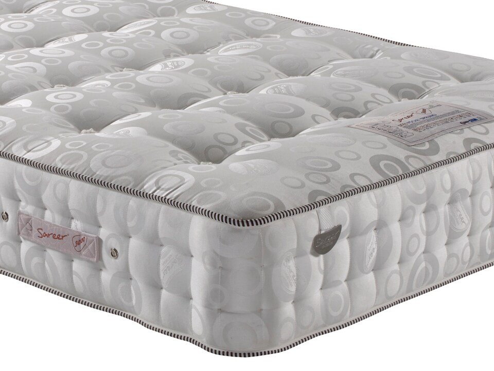 image 1 of Sareer Pocketo 3000 Pocket Sprung Mattress 5FT | White | King
