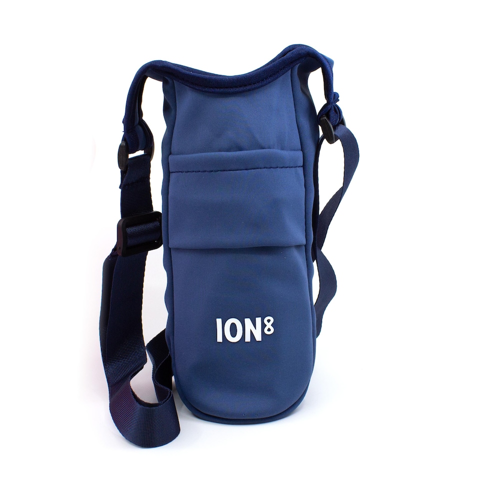 image 1 of Water Bottle Carrier, Fabric, One Size | Blue | Navy