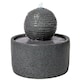 image 1 of Primrose Padova Sphere Outdoor Garden Water Feature Fountain with LEDs 41cm