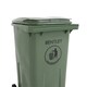 image 3 of Charles Bentley 240 Litre Green Wheelie Bin - Weatherproof and durable