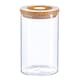image 1 of Argon Tableware Scandi Storage Jar with Wooden Lid - 1 Litre