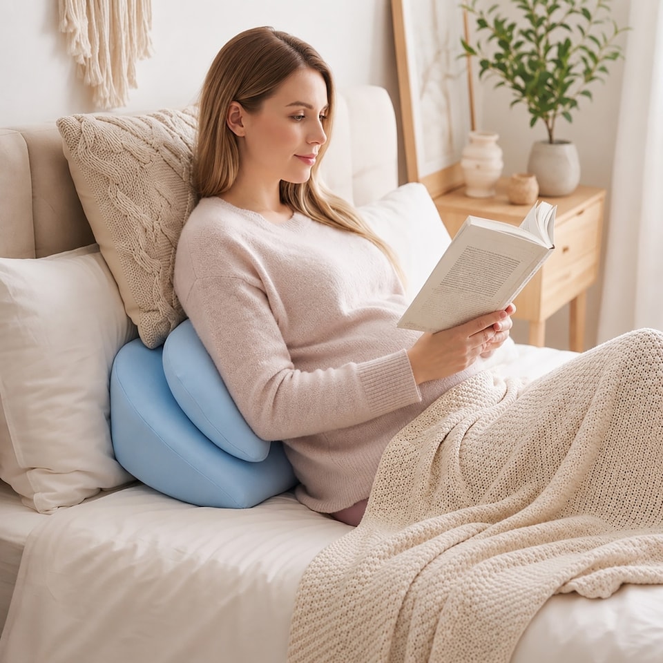 image 1 of Lavio Maternity Pregnancy Pillow Body Support Nursing Feeding Cushion