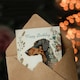 image 3 of Happy Birthday Doberman Dog and Spring Flowers Birthday Card