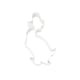 image 4 of Anniversary House Peter Rabbit PolyResin Coated Cookie Cutter Set Pack of 2