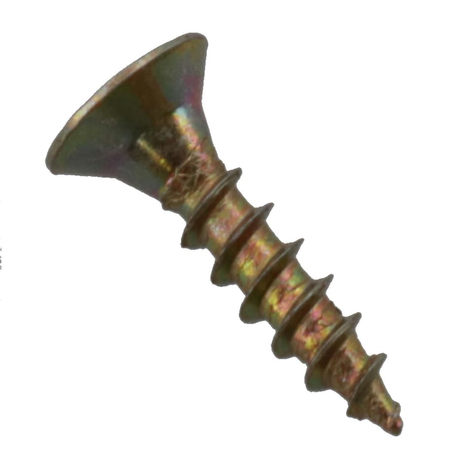 image 1 of 3.5mm x 16mm Countersunk Wood Chipboard Screw Fasteners PZ2 Drive 130pc