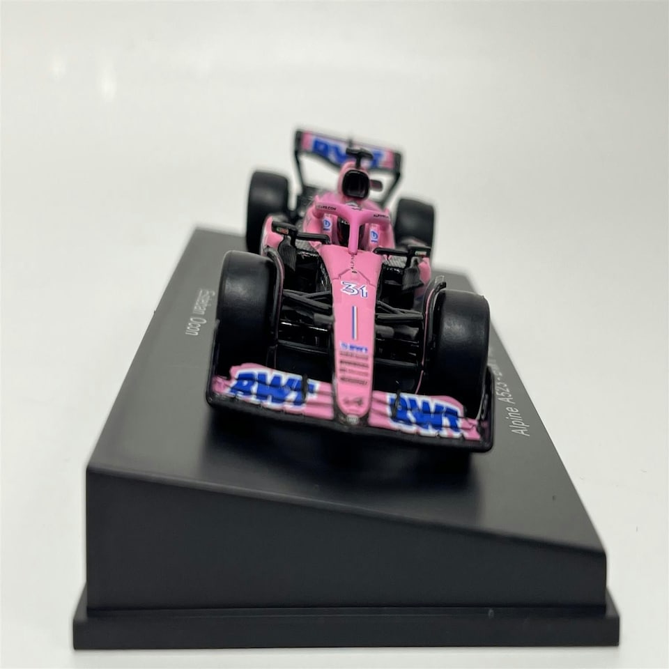image 1 of Esteban Ocon Alpine A523 #31 BWT Alpine F1 Team 2023 1:64 Spark Y286