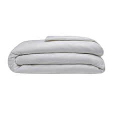 Belledorm Brushed Cotton Duvet Cover - Grey - Superking