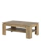 image 2 of Rapallo Large Coffee Table in Chestnut and Matera Grey