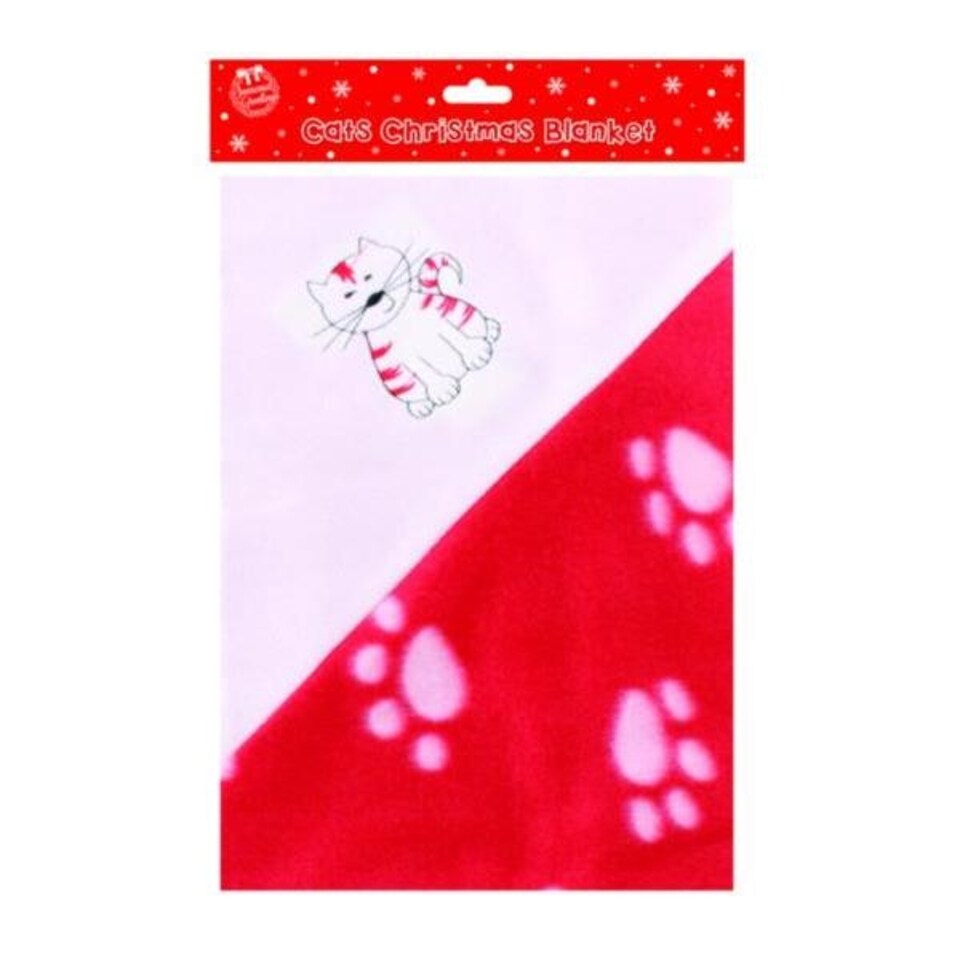image 1 of Cats Christmas Blanket