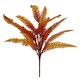 image 1 of Artificial Fern Plant 55cm Artificial Autumn Fern Bush Plant