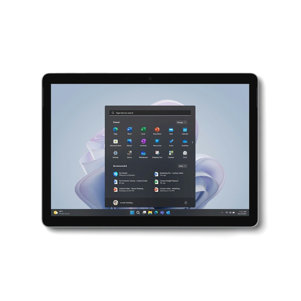 image 1 of Tablet Microsoft Surface Go 4 10,5" Intel N200 8 GB RAM 256 GB Platinum N/A | N/A | One Size