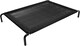 image 2 of Actiaspet - Black Waterproof Elevated Mesh Dog Bed | Raised Pet Cot with Steel Frame (Large)