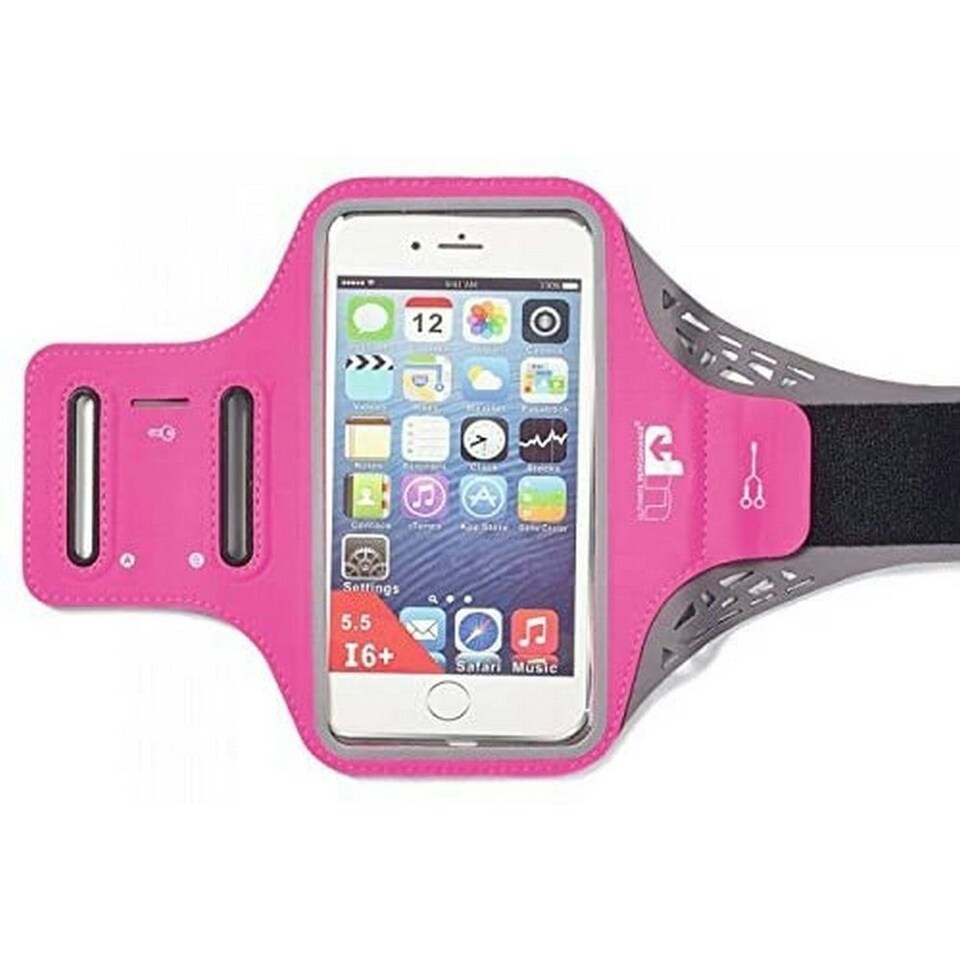 image 1 of Ultimate Performance Ridgeway Phone Armband - Pink - One Size